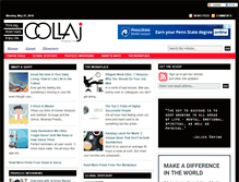 Tablet Screenshot of collajmag.com